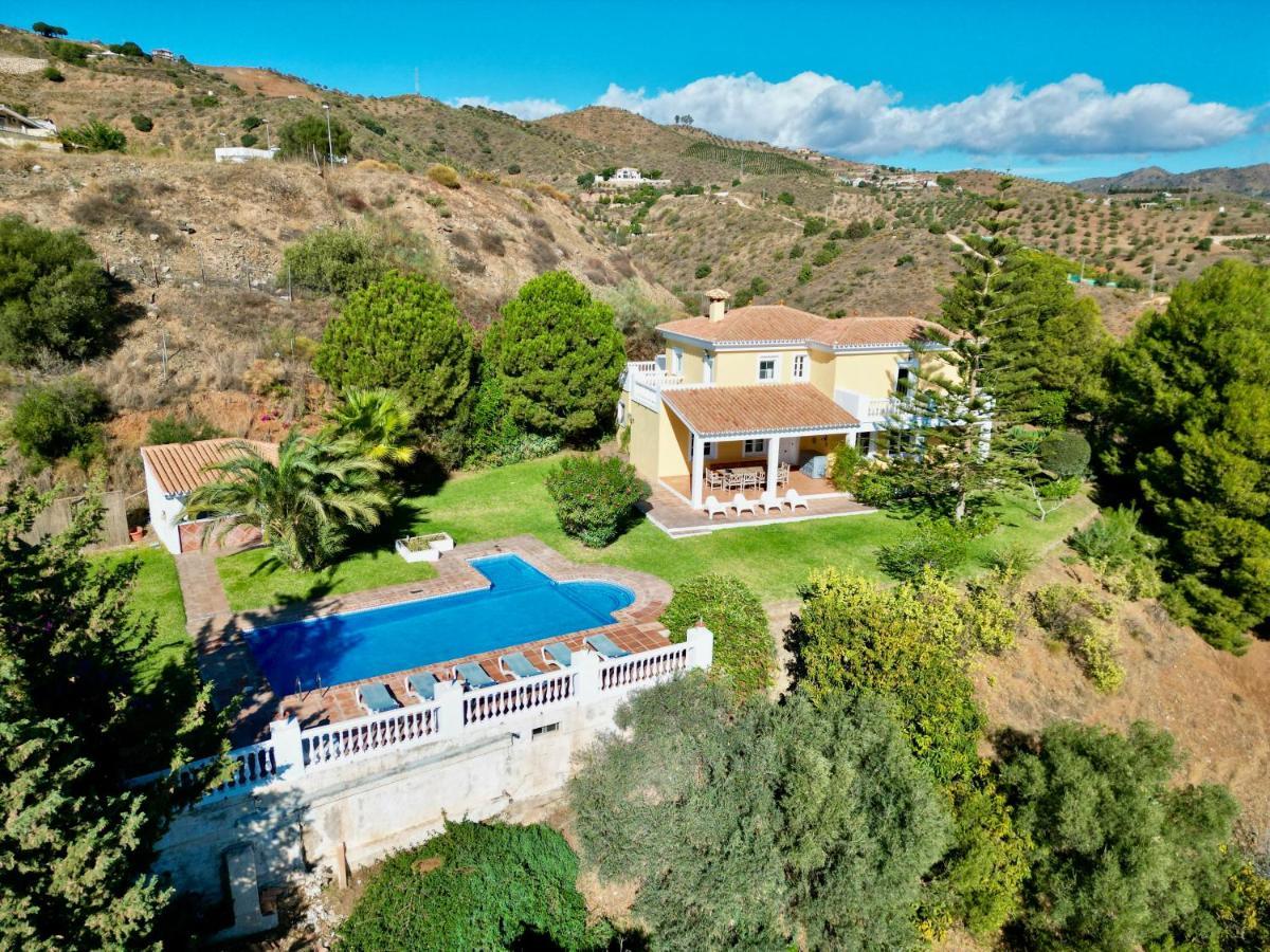 Gran Villa Con Vistas Al Mar Y Piscina Privada Malaga Zewnętrze zdjęcie