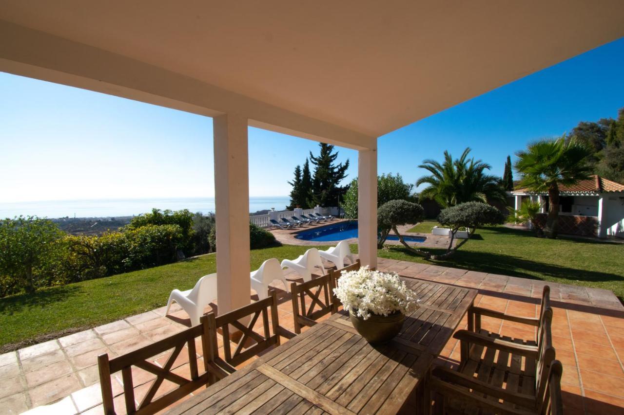 Gran Villa Con Vistas Al Mar Y Piscina Privada Malaga Zewnętrze zdjęcie