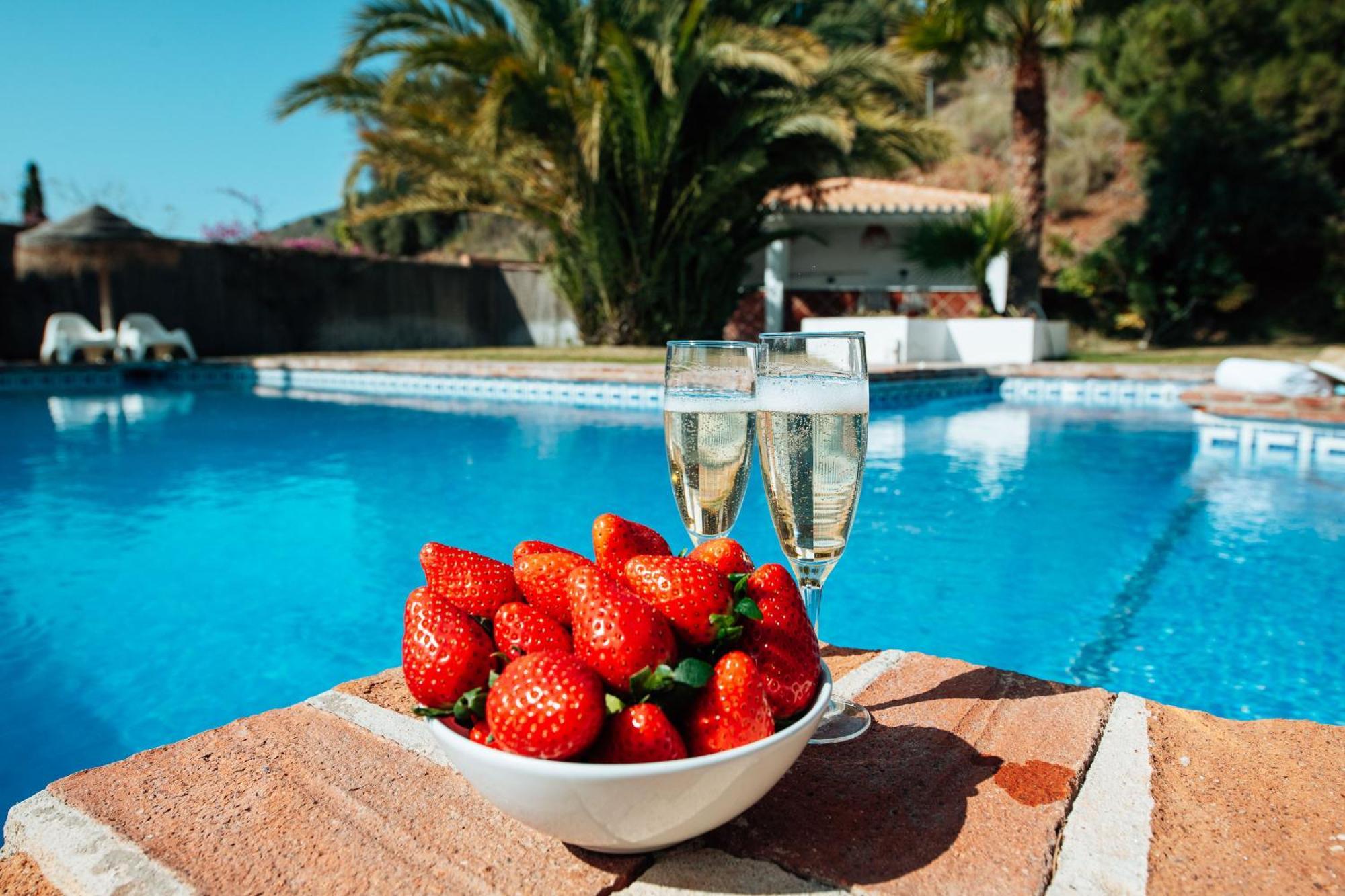 Gran Villa Con Vistas Al Mar Y Piscina Privada Malaga Zewnętrze zdjęcie